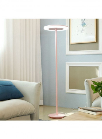 Simple Macaron Floor Lamp Pink/White