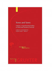 Tones And Tunes, Volume 2 Hardcover English by Carlos Gussenhoven