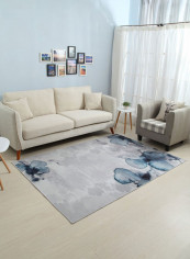 Printed Anti-Slip Rug Multicolour 140x200centimeter
