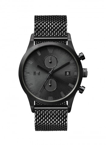 Men's Stainless Steel Analog Wrist Watch Tnm16-Bmesh
