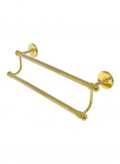 Brass Double Towel Bar Gold 30inch