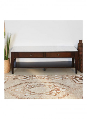 Peyton Low TV Unit - 65 Inches Brown