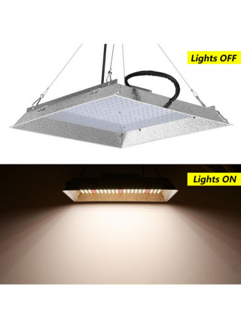 1000W LED Grow Light With Hanging Chains Silver