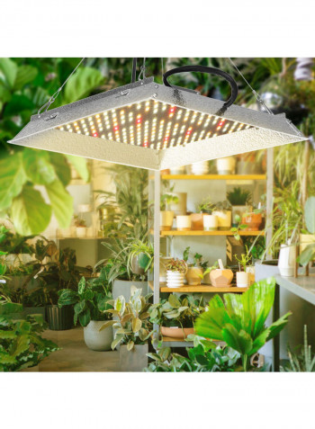 1000W LED Grow Light With Hanging Chains Silver
