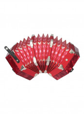 Concertina Accordion Anglo Style with Carrying Bag
