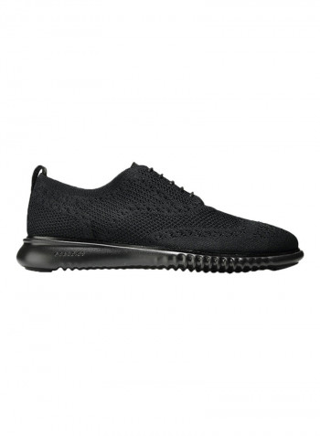 Zerogrand Stitchlite Oxfords Black