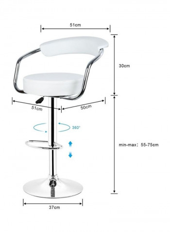 Adjustable Bracket Chair Black