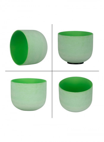 Crystal Singing Bowl With Mallet And Rubber O-Ring