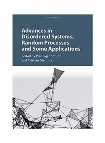 Advances in Disordered Systems, Random Processes and Some Applications Hardcover