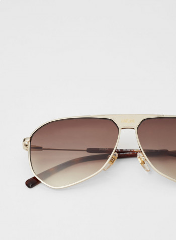 Men's Full Rim Metal  Aviator Sunglasses