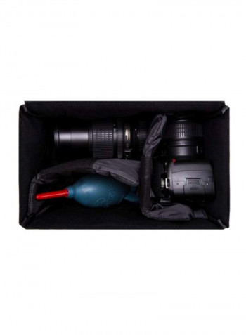 Camera Bag With Removable Shoulder Strap For Canon EOS Cameras Beige/Orange