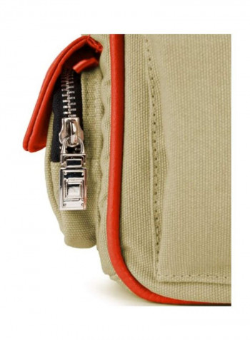 Camera Bag With Removable Shoulder Strap For Canon EOS Cameras Beige/Orange