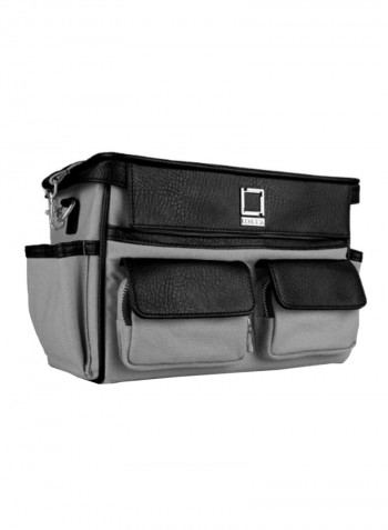 Camera Bag With Removable Shoulder Strap And Adjustable Strap For Canon EOS Cameras Black/Grey