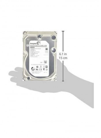 Internal Hard Drive 6TB Black/Silver