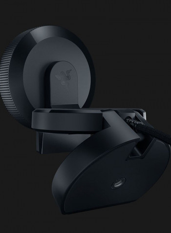 Razer Kiyo 1080P Desktop Streaming Webcam With Multi-Step Ring Light Lamp Black