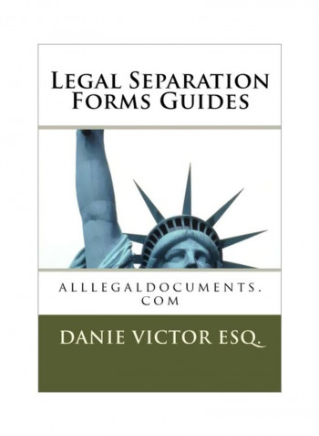 Legal Separation Forms Guides: Alllegaldocuments.com Paperback English by Danie Victor Esq - 22-Feb-12