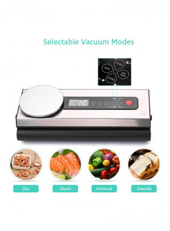 Multipurpose Kitchen Scale Vacuum Sealer H30510US Black/Silver