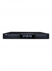 Rack Mount Dual Graphic Equalizer PPEQ150 Black