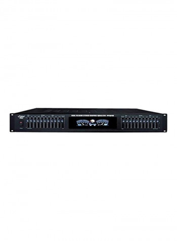 Rack Mount Dual Graphic Equalizer PPEQ150 Black