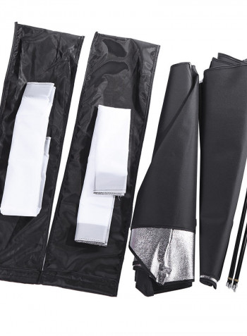 Photography Studio Portrait Product Light Lighting Tent Kit Photo Video Equipment Black/White