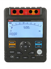 UT512 Digital Insulation Resistance Tester Black 202 x 155 x 94millimeter