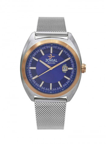 Men's Stainless Steel Quartz Analog Wrist Watch