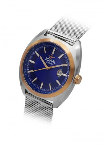 Men's Stainless Steel Quartz Analog Wrist Watch