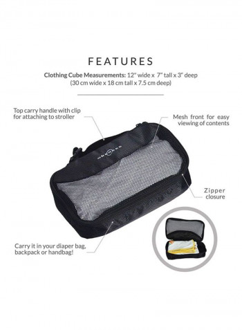 Diaper Bagpack With Detachable Cooler