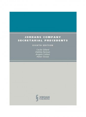 Jordan Publishing Company Secretarial Precedents Hardcover 8