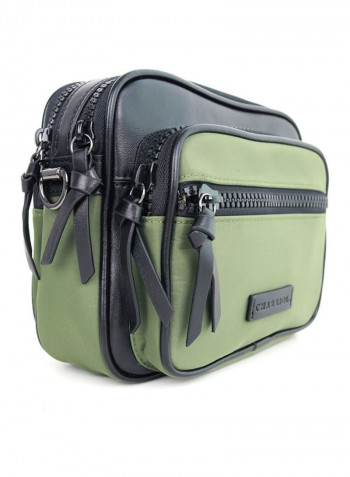 Love Charriol Crossbody Bag Green/Black