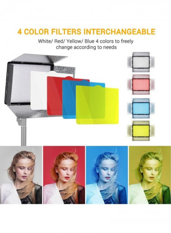 Portable Studio Video LED Light for Photography Multicolour