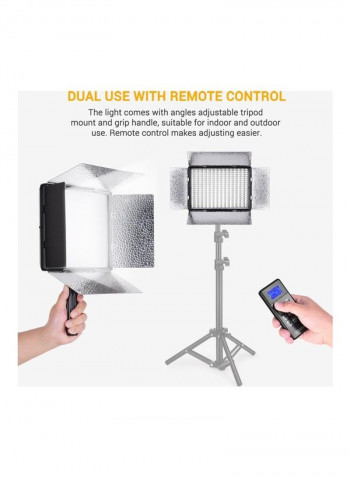 Portable Studio Video LED Light for Photography Multicolour