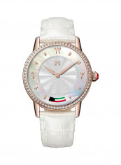 Women's Leather Analog Wrist Watch Ld-Flg-Kw