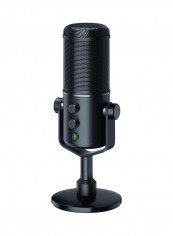Seiren RZ19-02280100-R3M1 Professional Grade High-Pass Filter Microphone Black
