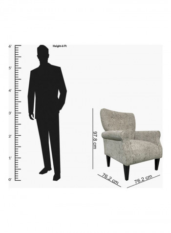 Kellen Easy Chair Beige 97.8 x 76.2cm