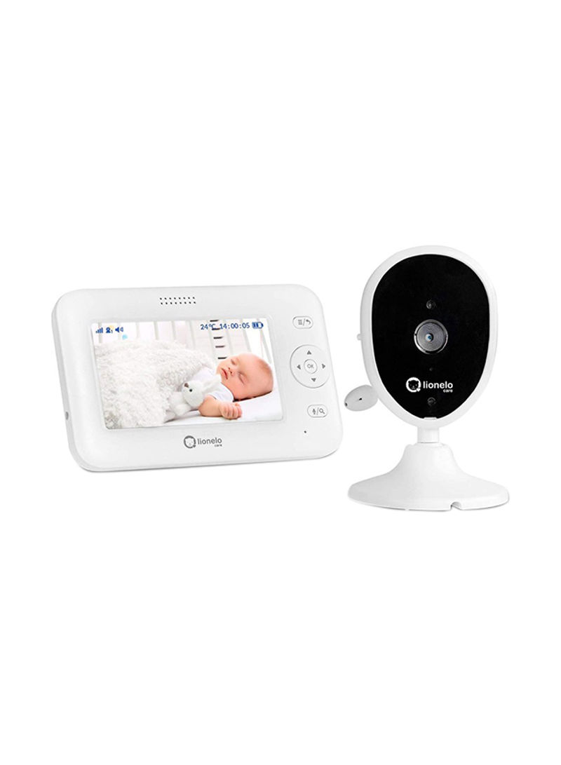 2-Piece Babyline 8.1 Video Baby Monitor - White