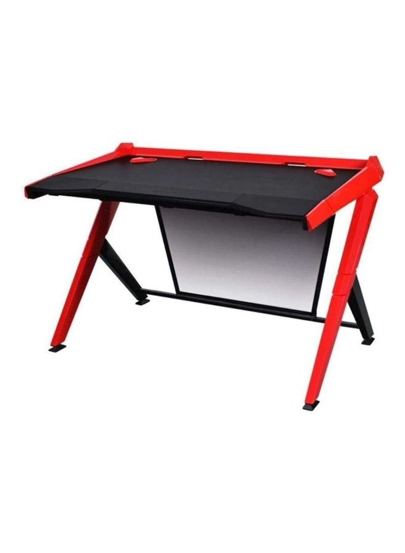 Foldable Gaming Desk Black/Red