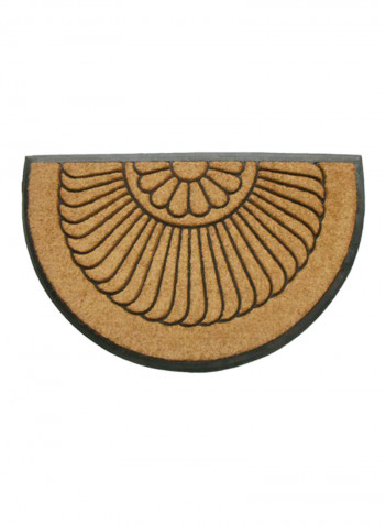 Shell Doormat Brown 1X36X24inch