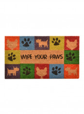 Wipe Your Paws Vinyl-Backed Door Mat 3X39X25inch