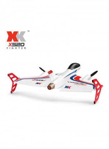 X520 2.4G 6CH VTOL RC Airplane 48x48x12centimeter