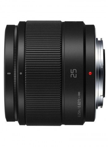 Lumix G 25mm f/1.7 ASPH. Lens Black
