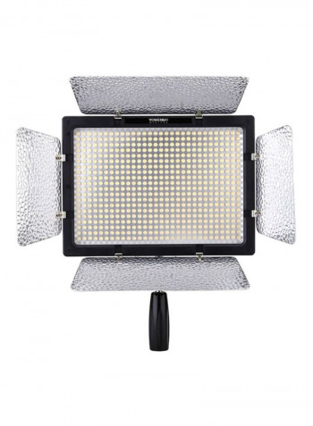 LED Studio Video Photographic Light Kit For DSLR Camera 26x19x4cm White