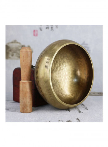 Tibetan Buddhist  Singing Bowl With Stick