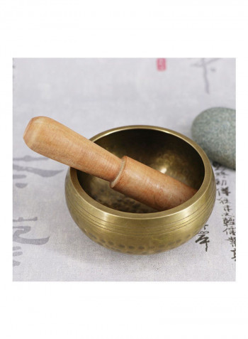 Tibetan Buddhist  Singing Bowl With Stick