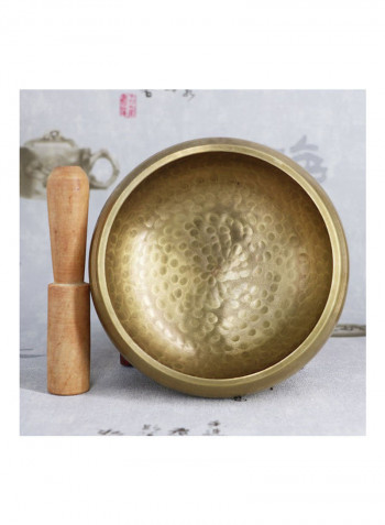 Tibetan Buddhist  Singing Bowl With Stick