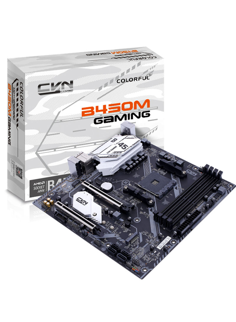 V14 Gaming Motherboard Support AMD Socket AM4 and Ryzen Series Processors Black