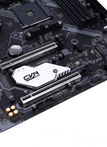 V14 Gaming Motherboard Support AMD Socket AM4 and Ryzen Series Processors Black