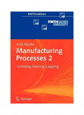 Manufacturing Processes 2 Paperback English by Fritz Klocke