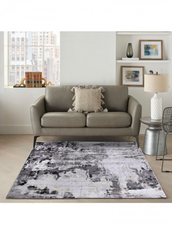 Adele Collection Area Rug Black/Gold/Grey 150x220cm