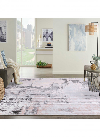 Adele Collection Area Rug Grey/Pink 150x220cm